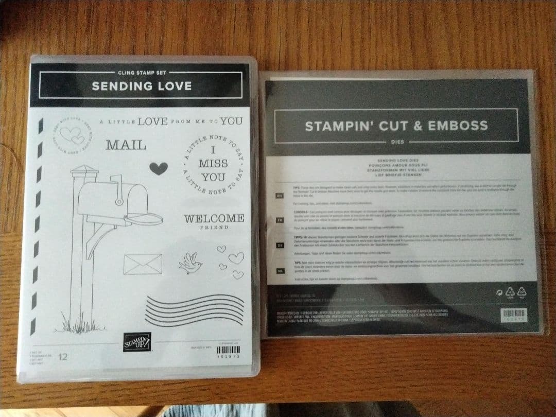 1点限り♡未使用　新作ポストスタンプ＆ダイ　スタンピンアップ