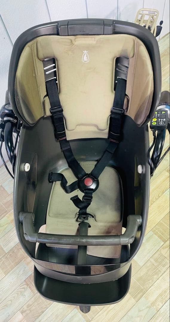 3069ブリヂストン12.3アンペア3人乗り対応子供乗せ　電動アシスト自転車