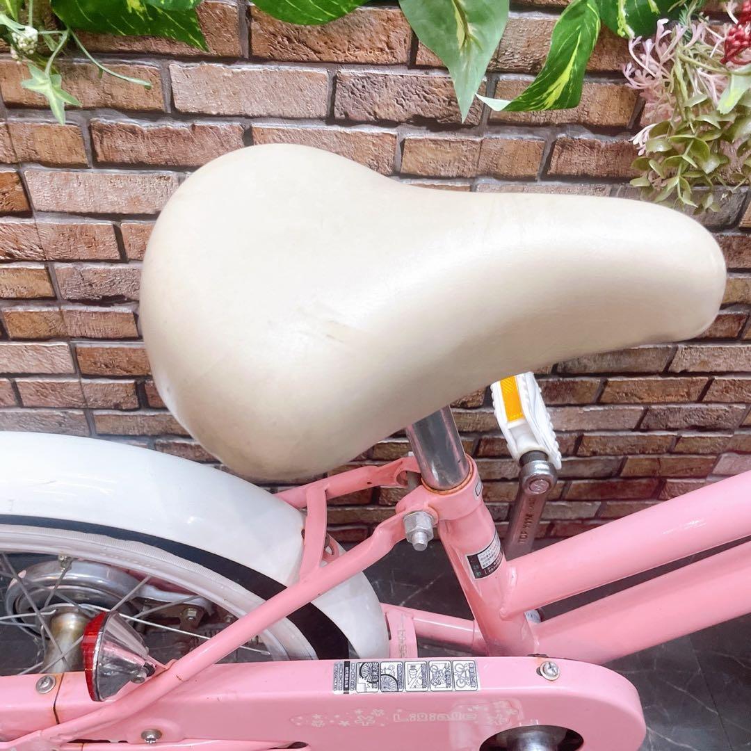 【38】子供用自転車 子供車 Liliale ピンク 16インチ シングル