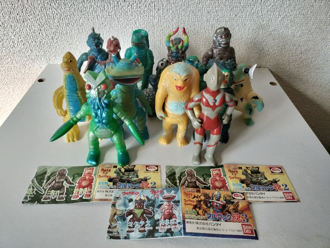 【ブルマァク】怪獣フィギュアセット