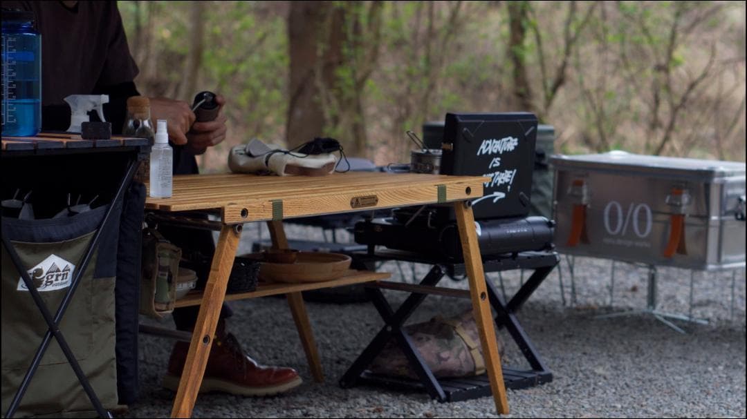 正規品 chillingcampeeps テーブル + オプションセット