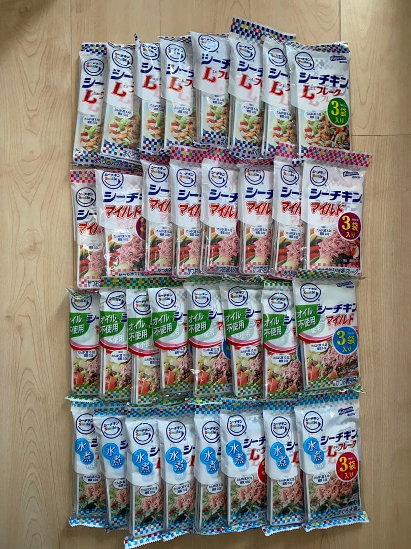 はごろもフーズ　シーチキンLフレーク　水煮　シーチキンマイルド　オイル不使用