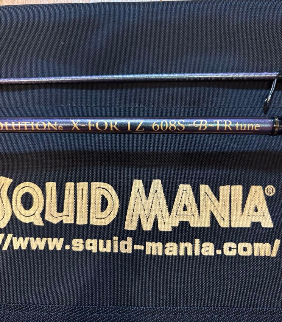 ティップランロッドSQUID MANIA X-FOR TZ 608S