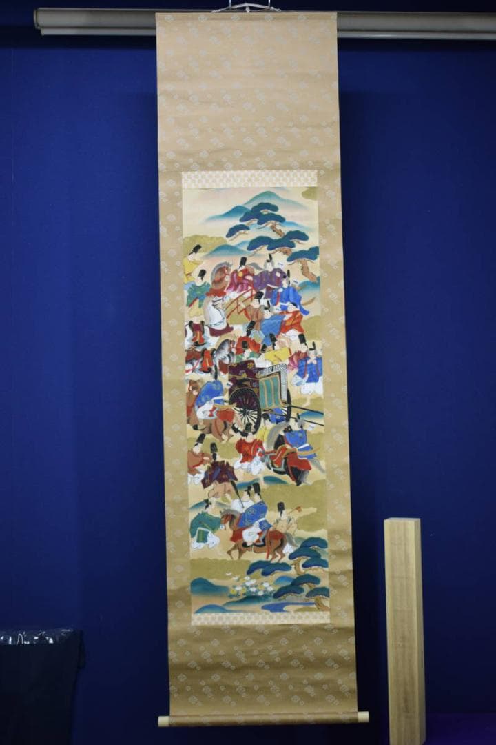 不詳/作者不明/西園雅集/布袋屋掛軸HI-264