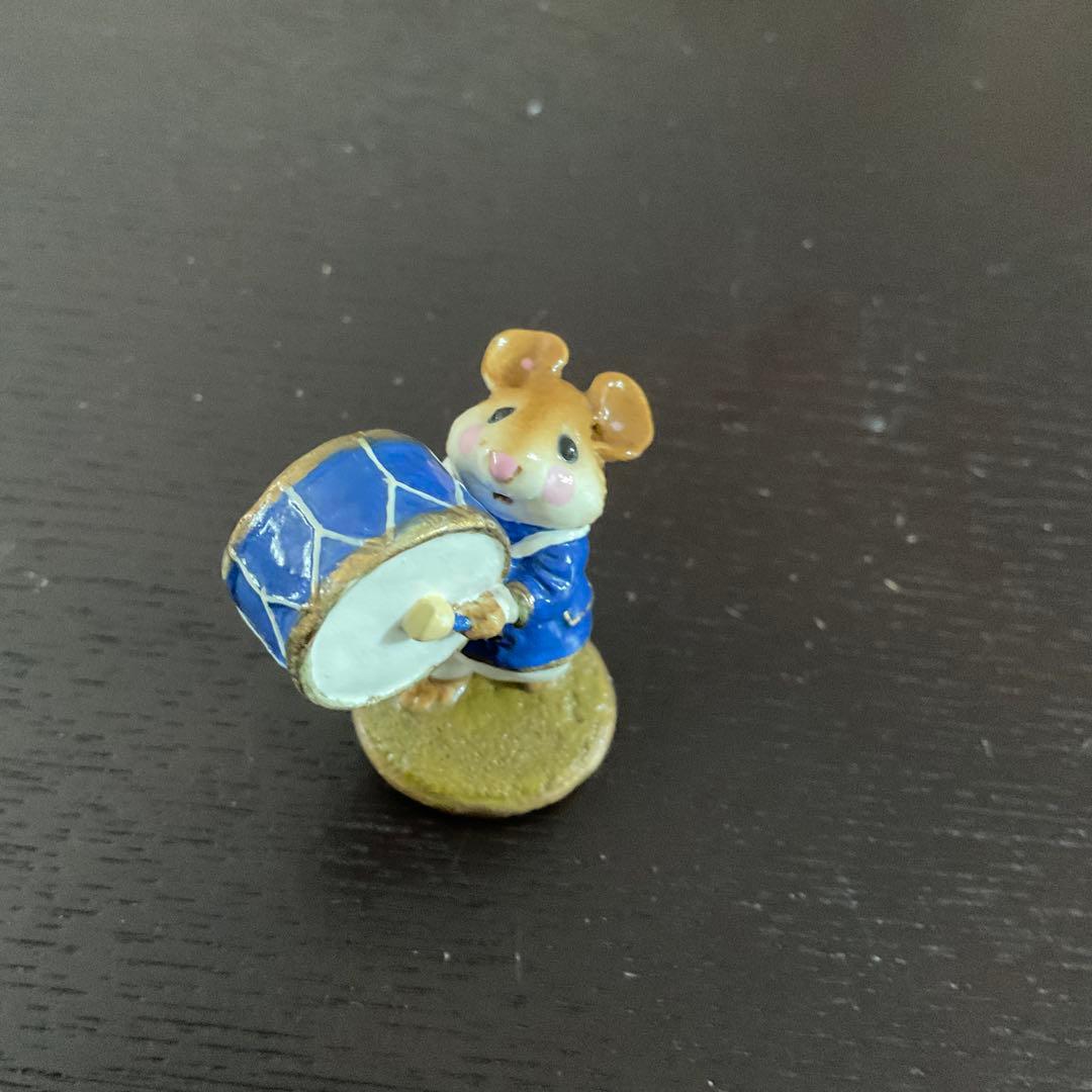 ネズミの陶器フィギュア多数セットWeeForestFolk