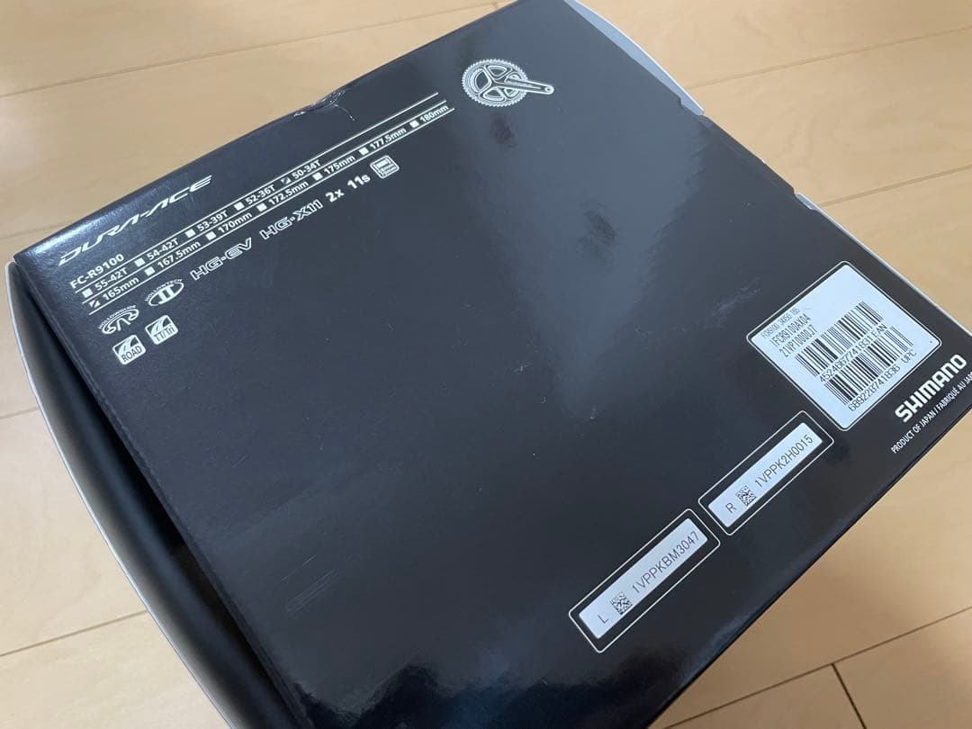 FC-9100 デュラエース クランクセット 50-34T 165mm