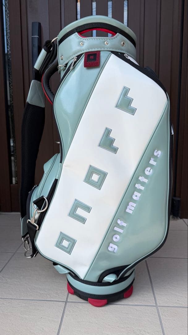 ★ほぼ新品★ONOFF プロレプリカキャディバッグOB0926/ミントグリーン