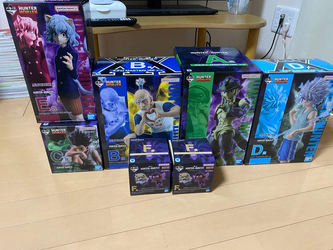 HUNTER × HUNTER一番くじフィギュア7体セット ゴン キルア ネテロ