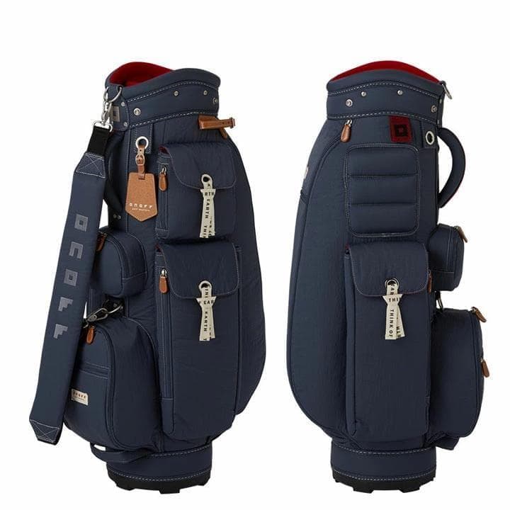 新品 ONOFF オノフ レディース キャディバッグ OB0722 ネイビー