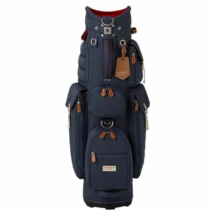 新品 ONOFF オノフ レディース キャディバッグ OB0722 ネイビー
