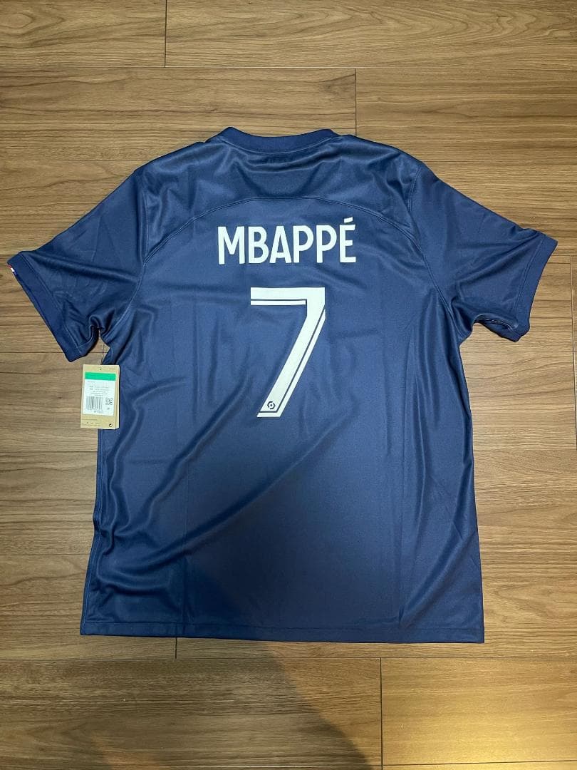 新品 未使用 パリサンジェルマン 22/23 ユニフォーム #7.エムバペ XL