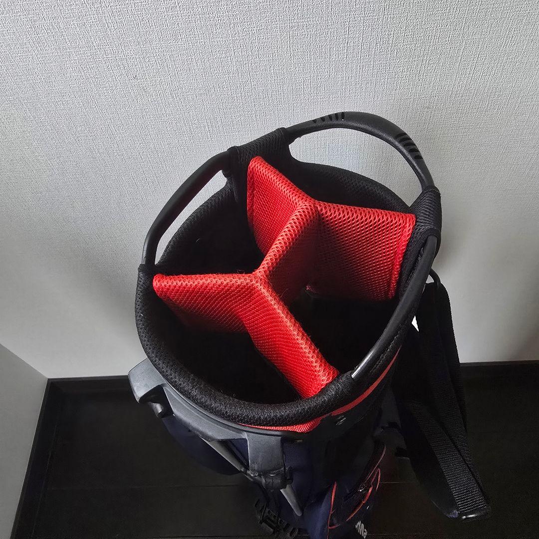 TaylorMade キャディバッグ ネイビー/レッド