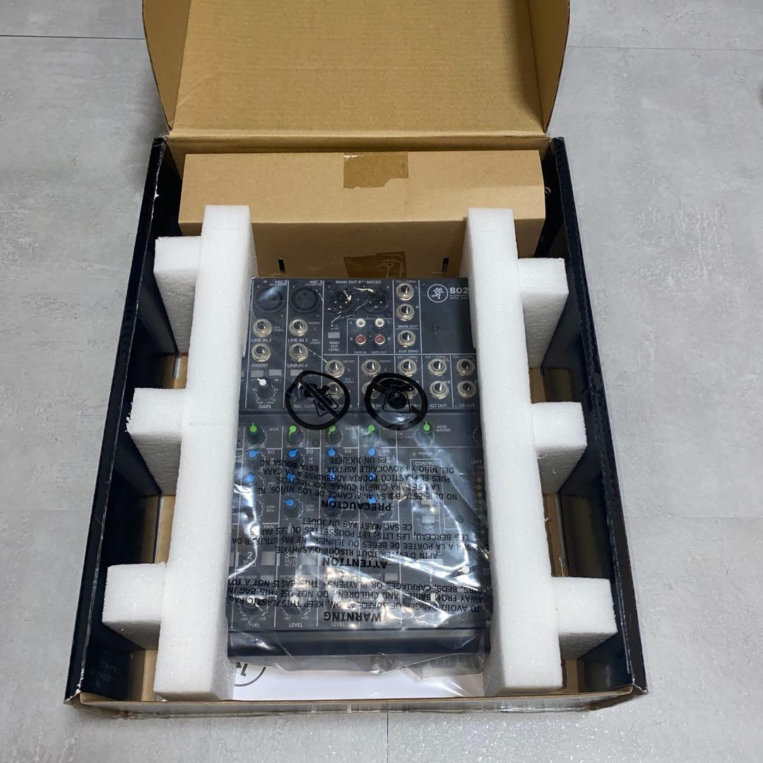 【美品】802VLZ4 MACKIE アナログミキサー