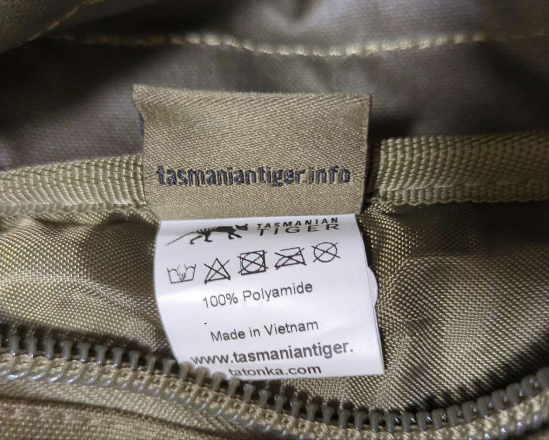 タスマニアタイガー　バックパック