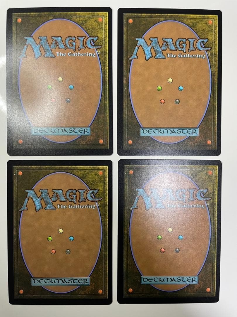 もみ消し　未来枠 英語版 ４枚セット