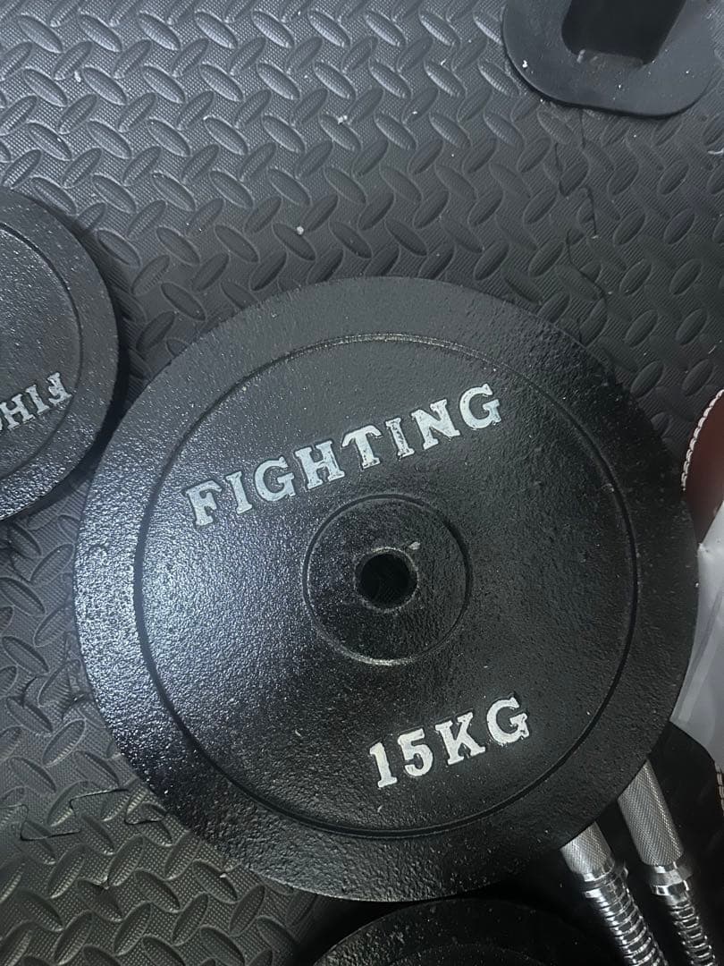 ファイティングロード15キロプレート4枚セット
