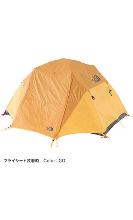 the north face stormbreak2 フットプリント付き