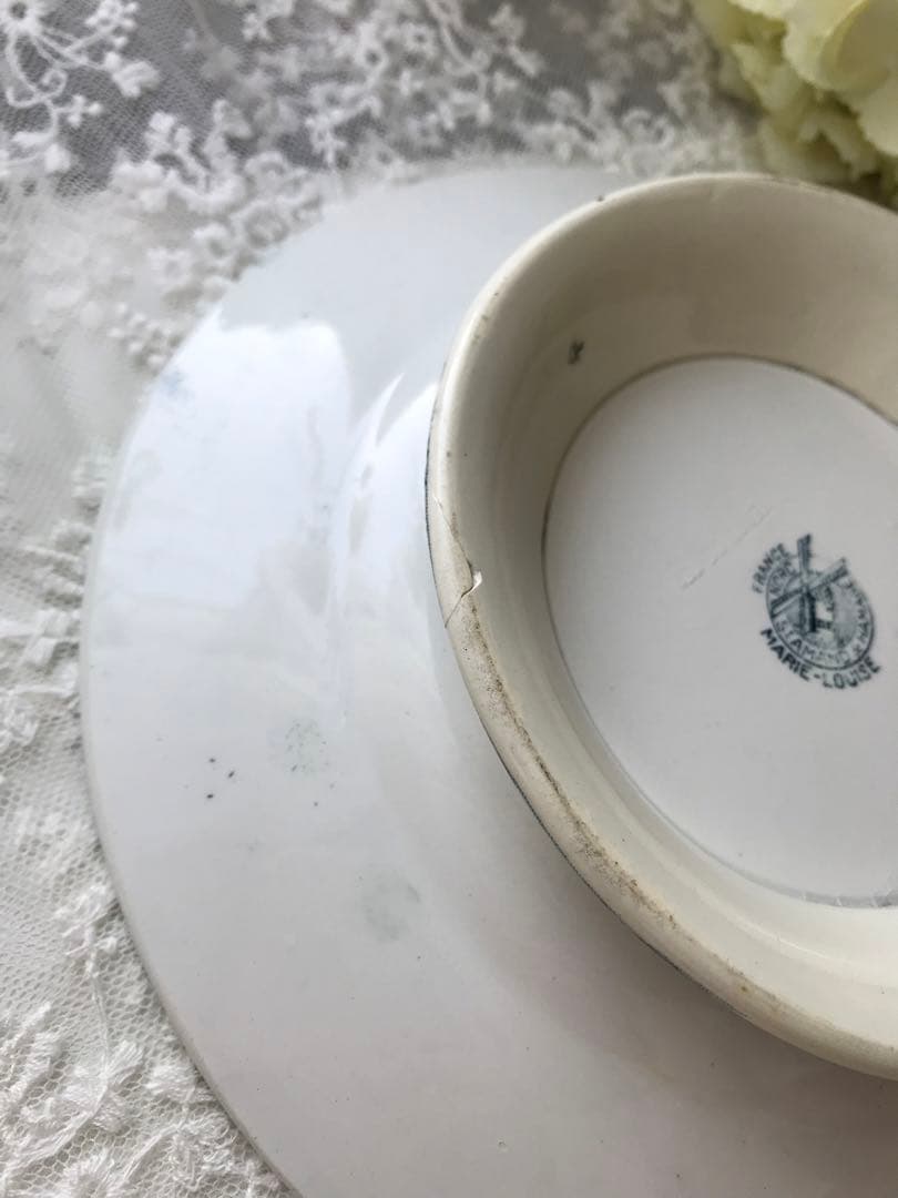 ＊サンタマン＊コンポティエ　マリールイーズ　フランスアンティーク