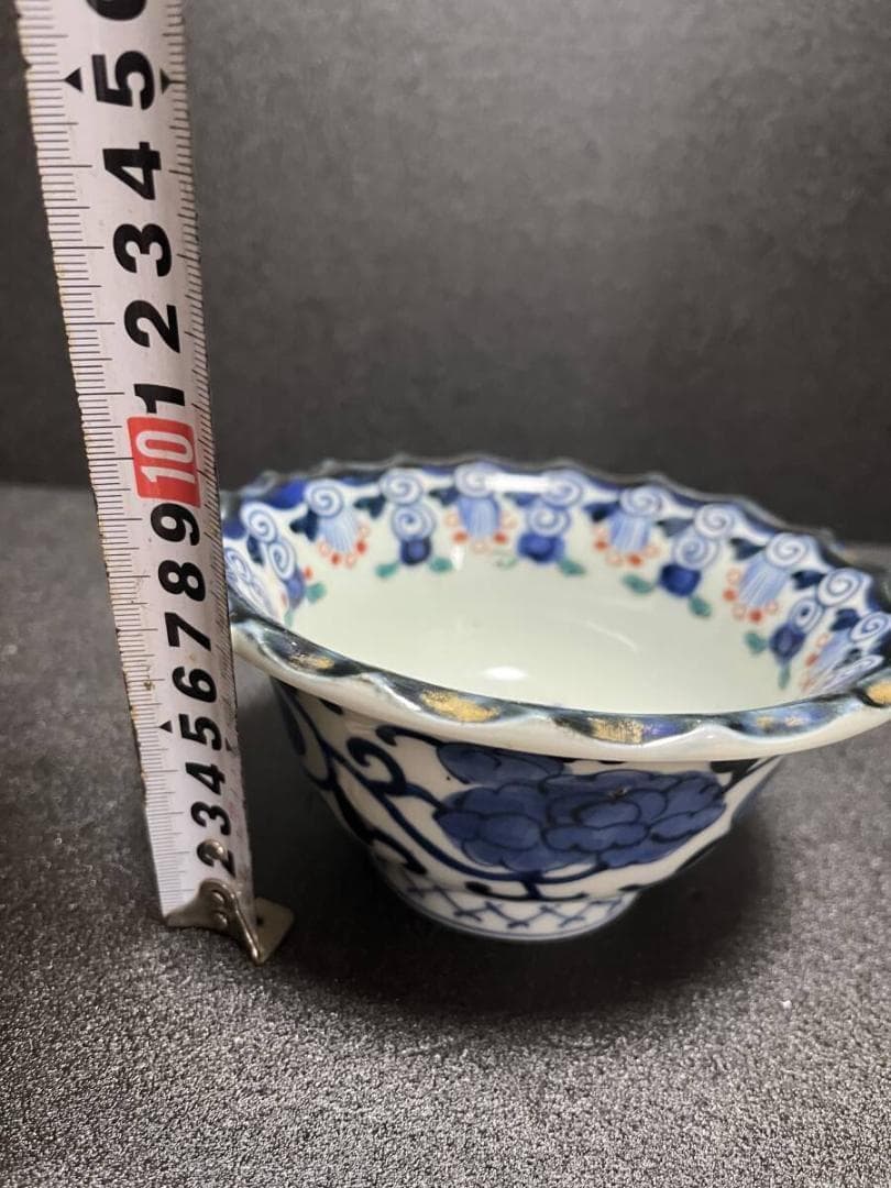 古伊万里 　藍九谷様式　鉢　皿　深皿