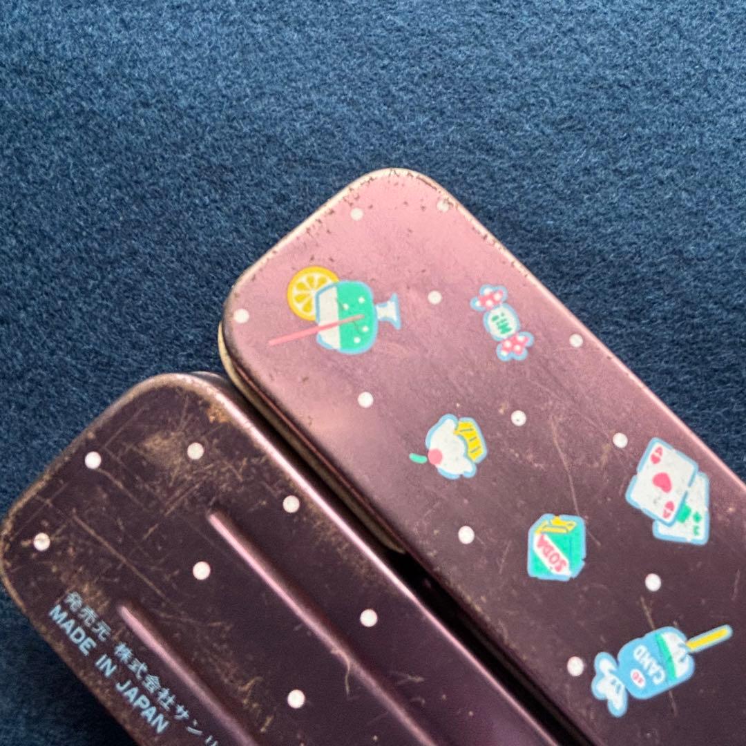 昭和レトロカンペン　フレッシュパンチ　サンリオ　昭和レトロ筆箱　レア