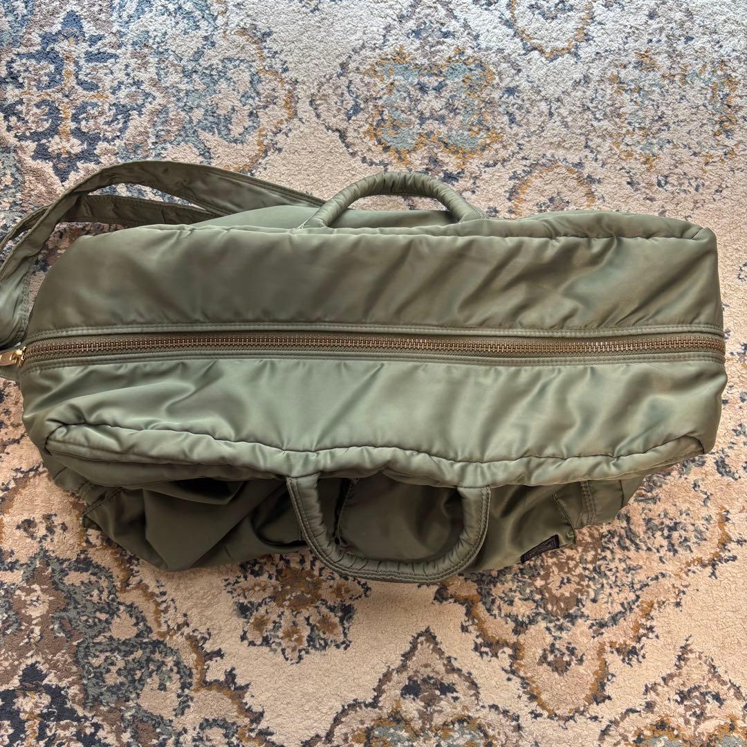 PORTER タンカー　ボストンバッグ　セージグリーン