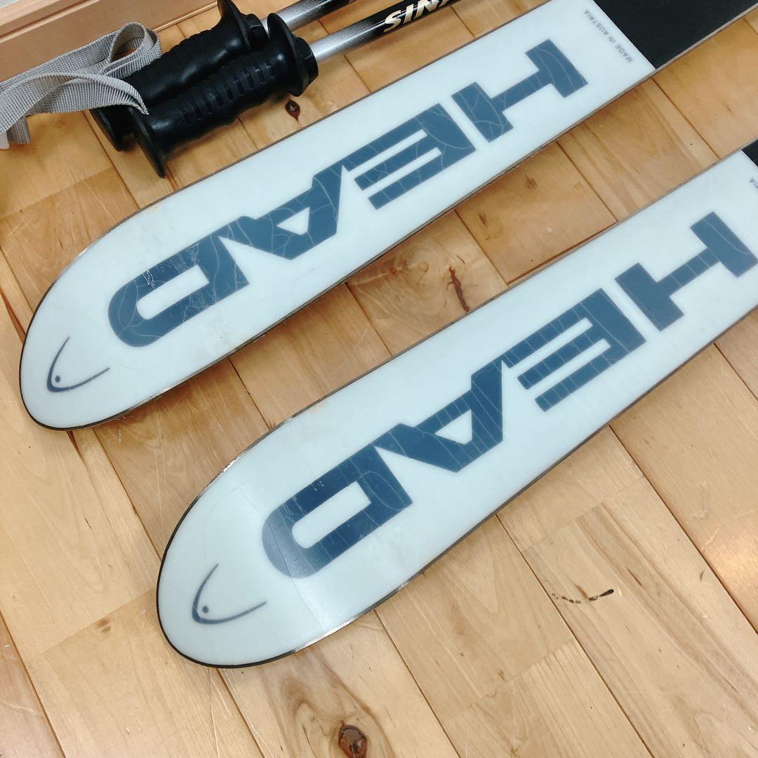 即日発送　HEAD カービングスキー 160cm 初・中級　スキー板　レディース