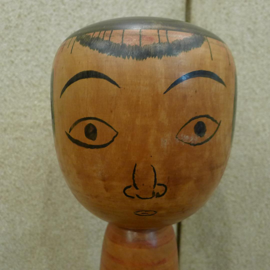 中ノ沢こけし　たこ坊主　　64㎝