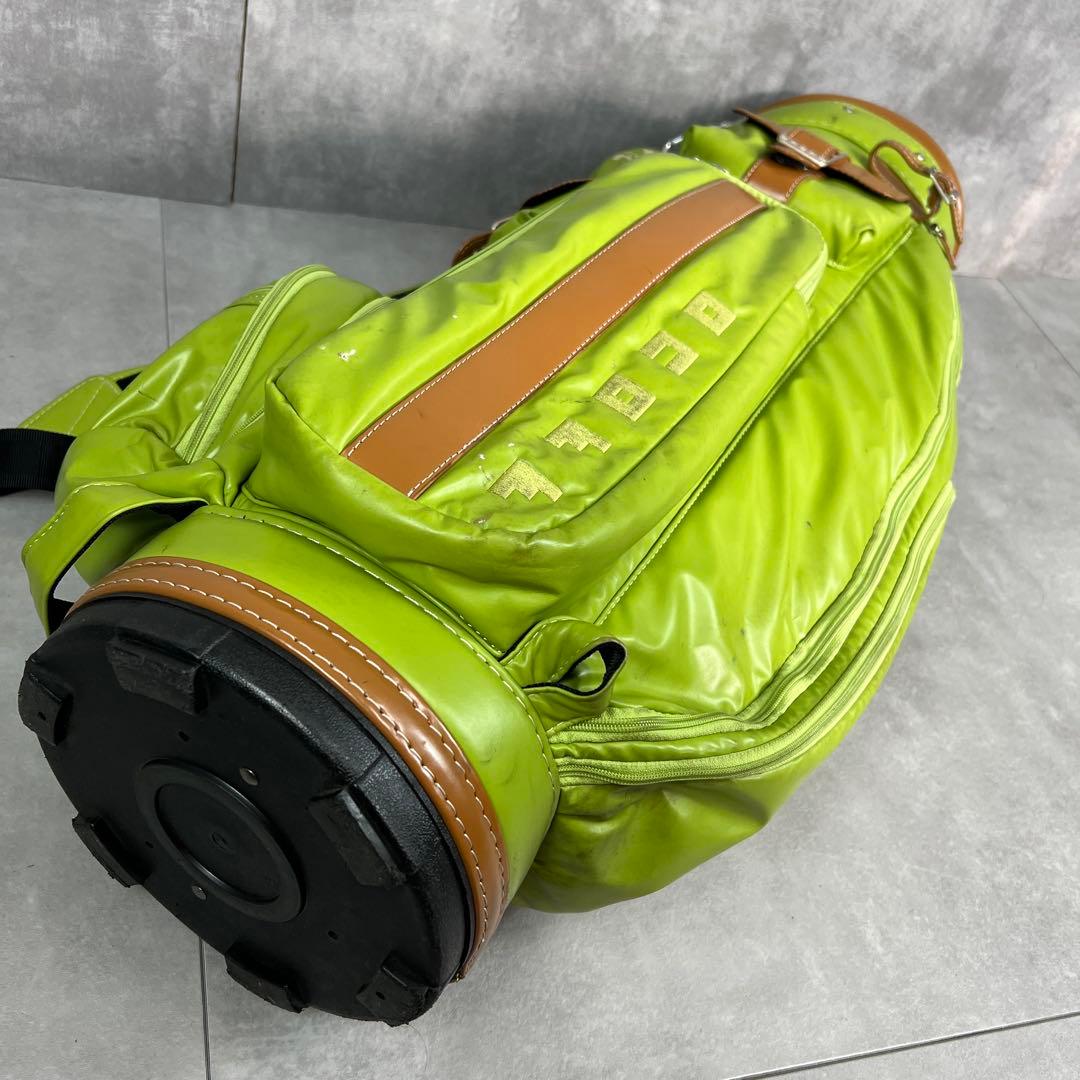 良品　オノフ　カート式キャディバッグ　5分割ポケット　メンズ　レディース