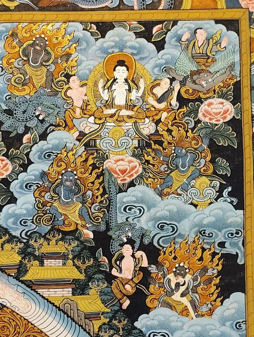 手描き 曼荼羅 仏画