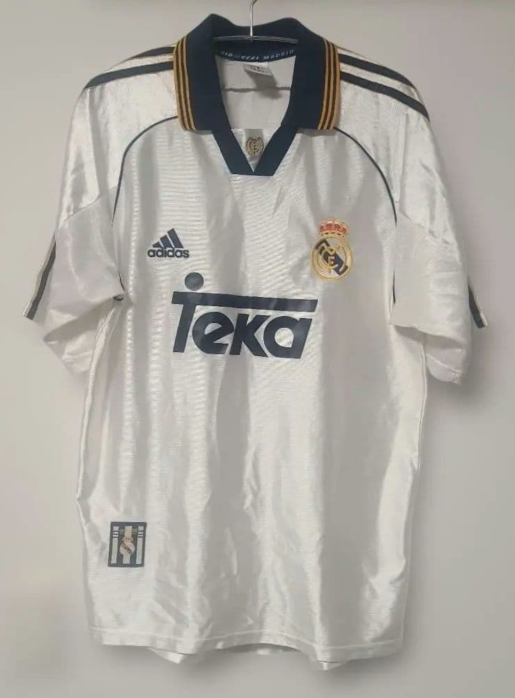 【adidas】レアルマドリード ユニフォーム 98-00 Sサイズ