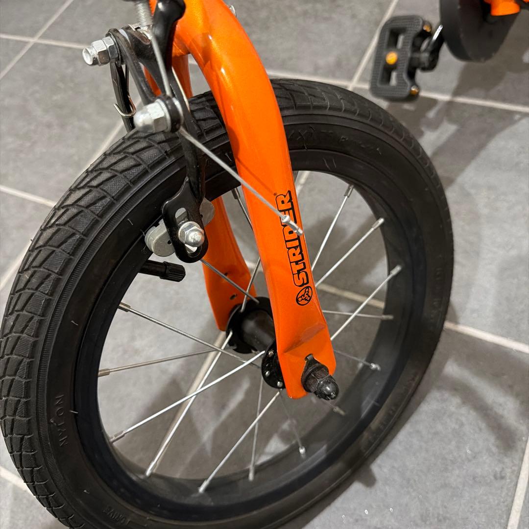 美品✨ストライダー　STRIDER 14x オレンジ　大会参加　純正車両