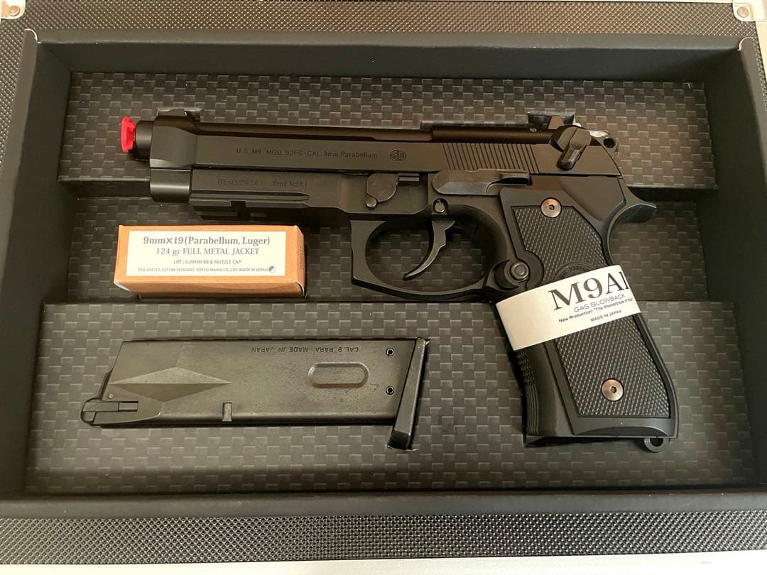 美品　M9A1 ガスブローバックエアガン