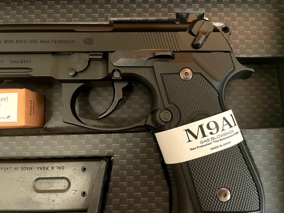 美品　M9A1 ガスブローバックエアガン