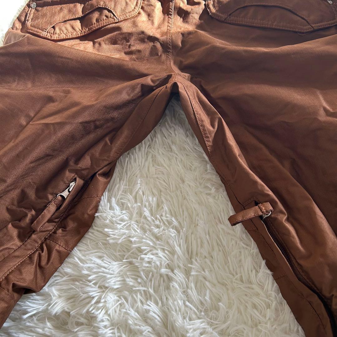 美品FILA ブラウン　スノーボード スキーウェア 上下　M S レディース