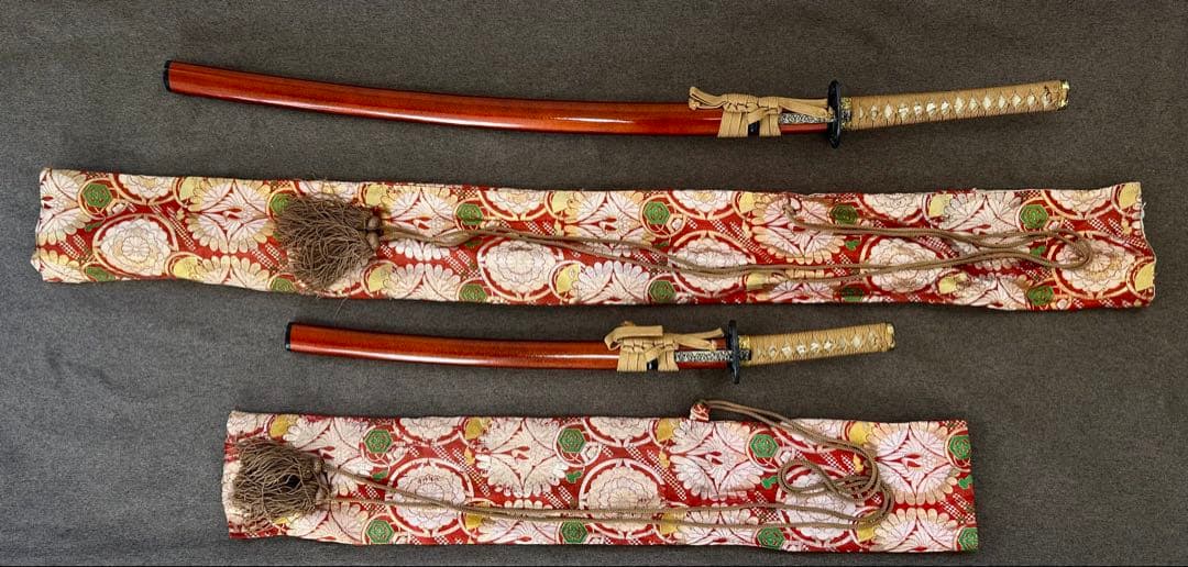 羽織さん専用、模造刀　日本刀　サムライ　剣 侍　長刀と短刀の２本セット