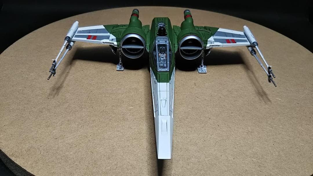 電飾改修　1/72 Xウイング・ファイター 完成品 スカイウォーカーの夜明け