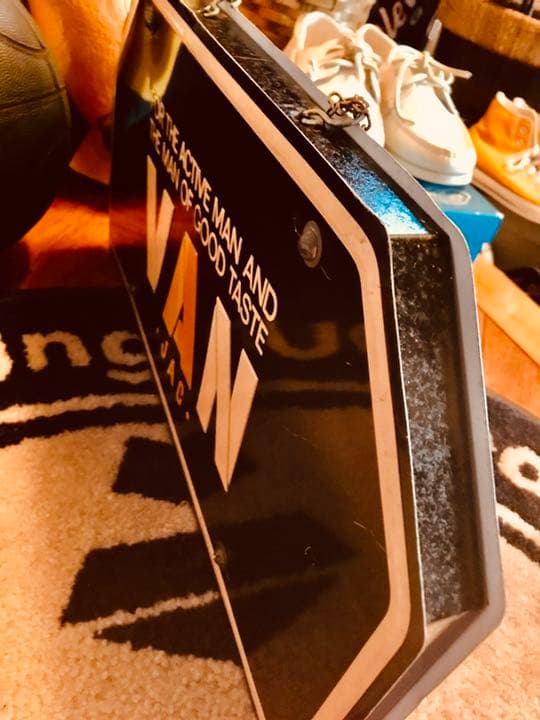 値引！昭和VAN金字塔お宝放出！店内看板スチール製、表裏看板　大変貴重です。