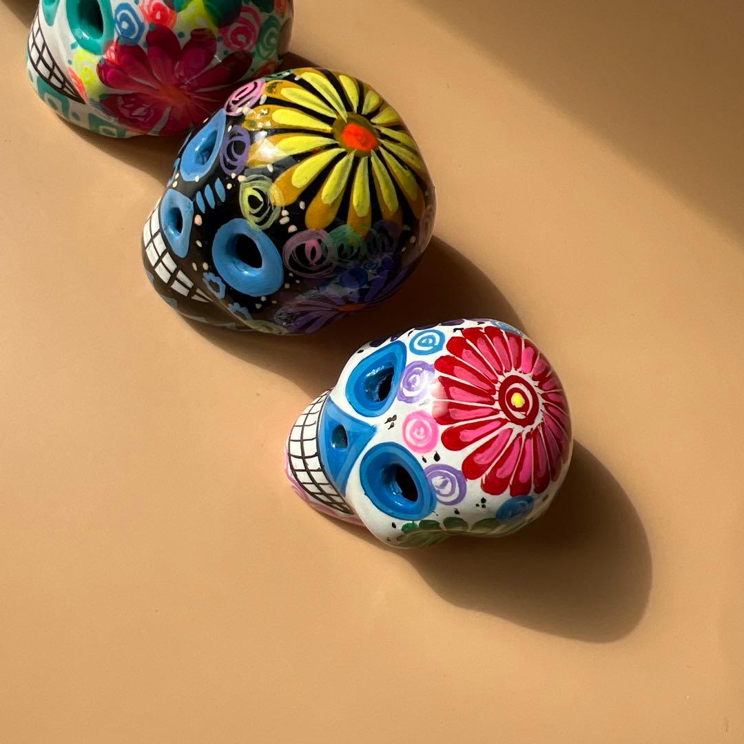 メキシコ　ドクロ　スカル 6個セット