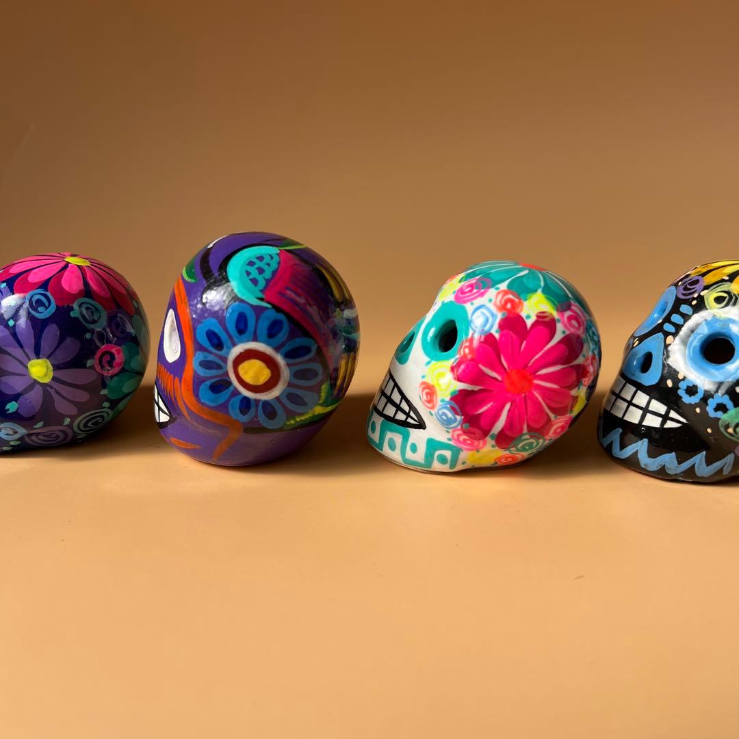 メキシコ　ドクロ　スカル 6個セット