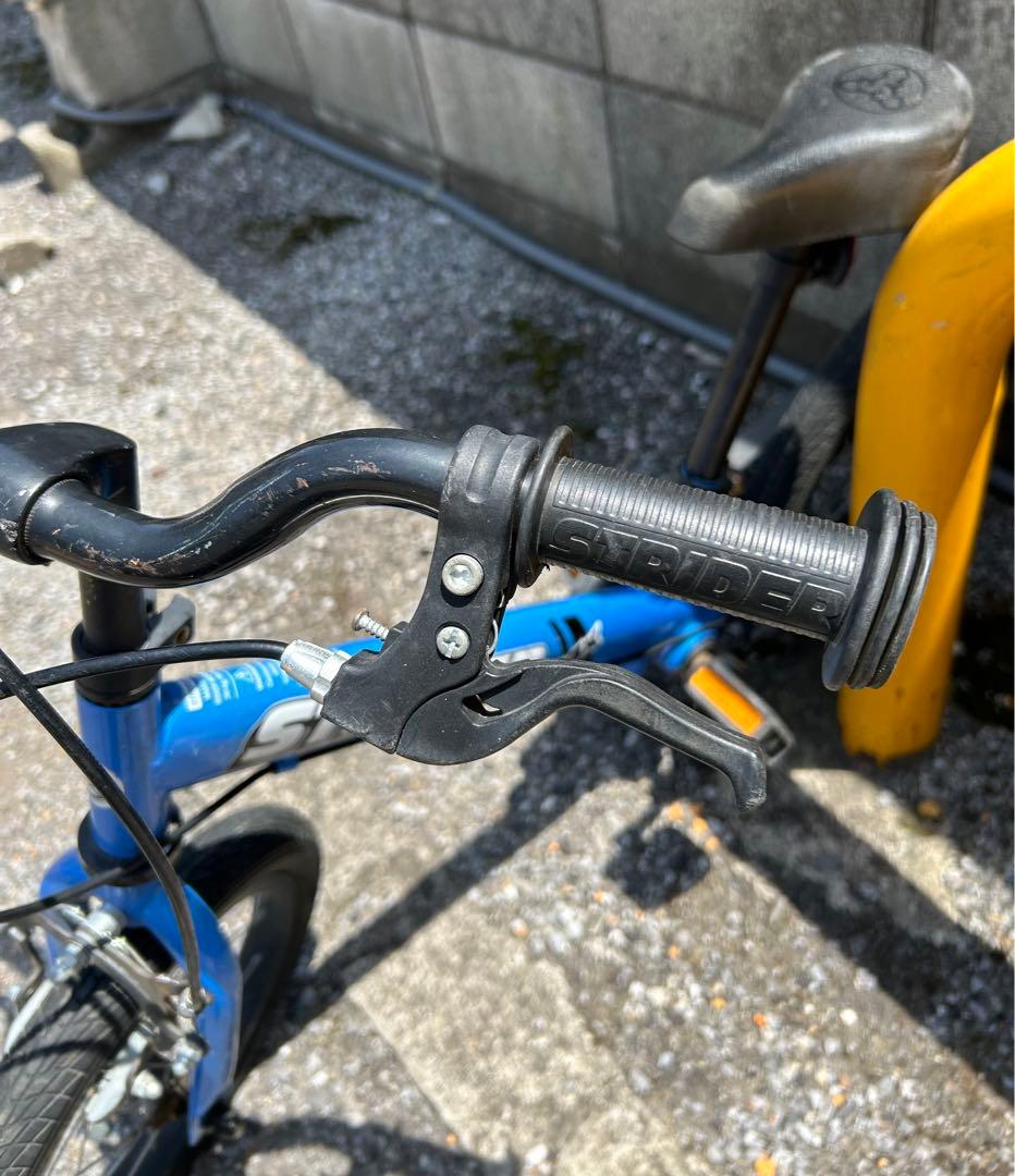 STRIDER 14x 青色 付属品付き キッズバイク