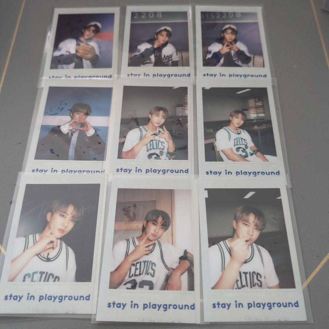 Straykids playground ポラロイド　コンプリート　チャンビン