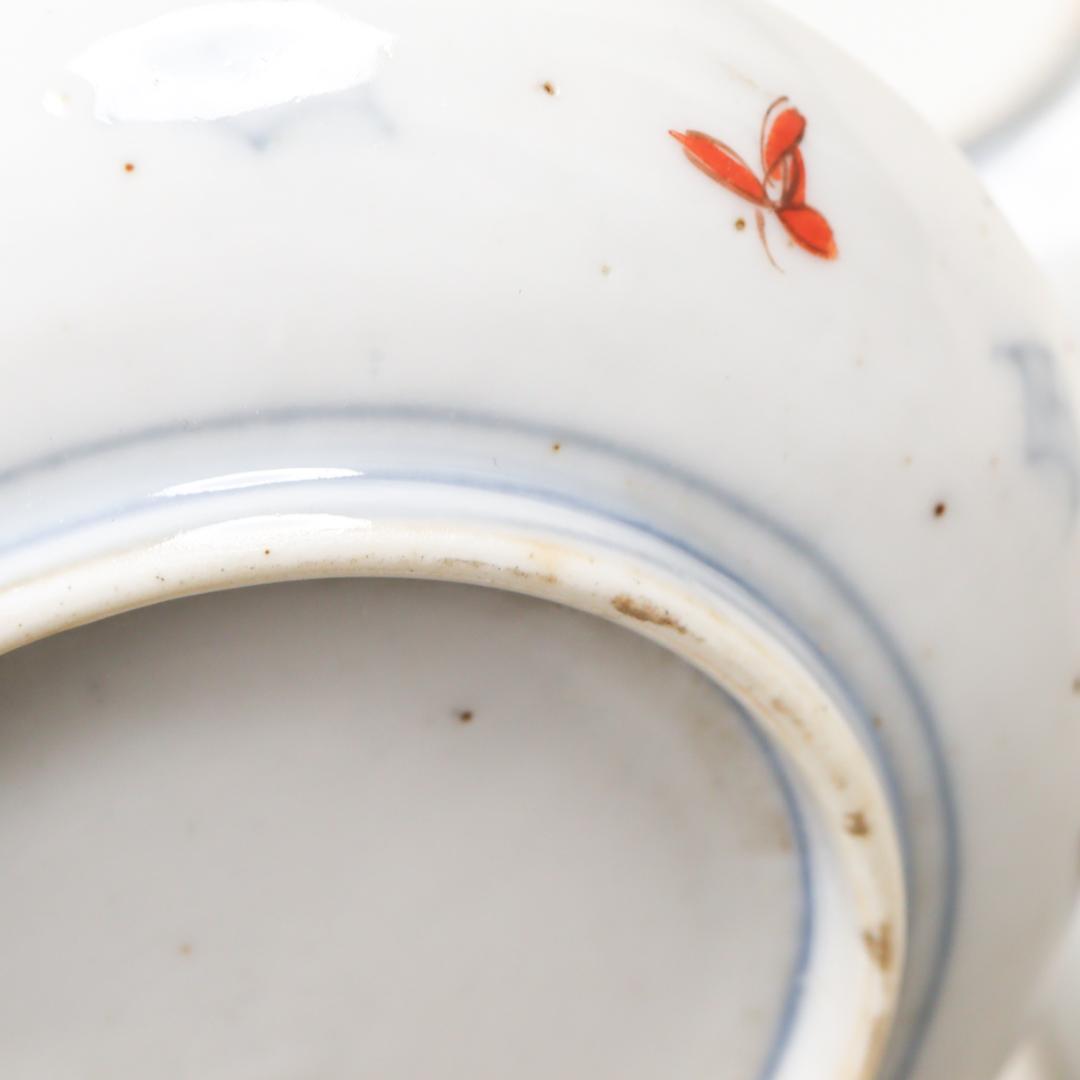 古伊万里 唐子文 4寸皿 4枚