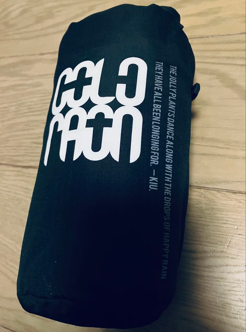 coldrain ✖︎ kiu レインポンチョ 未使用