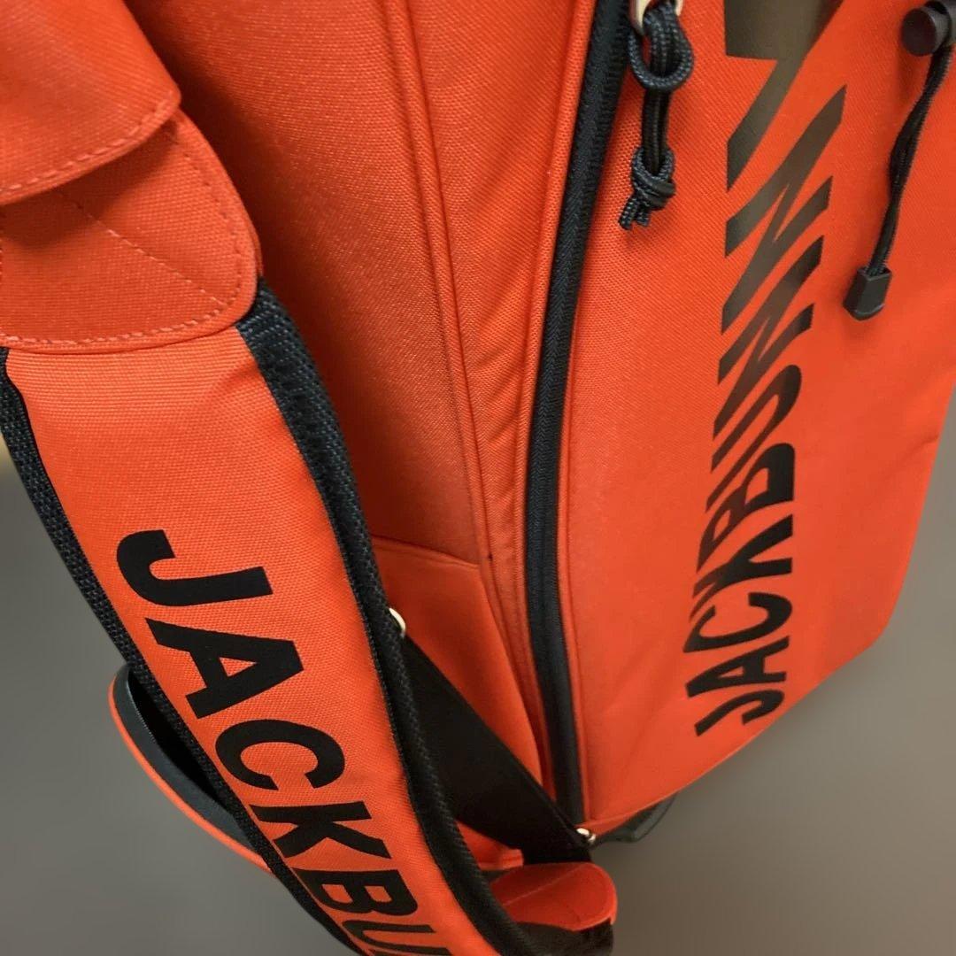 極美品定価29800円JACKBUNNY オレンジ キャディバッグ