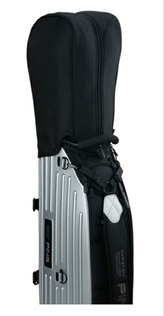 PING キャディバッグ シルバー/ブラック