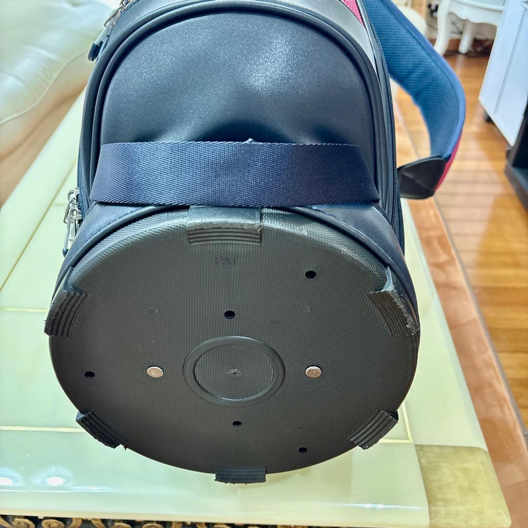   キャディバッグ ピンク/ネイビー9.0型3.6kg