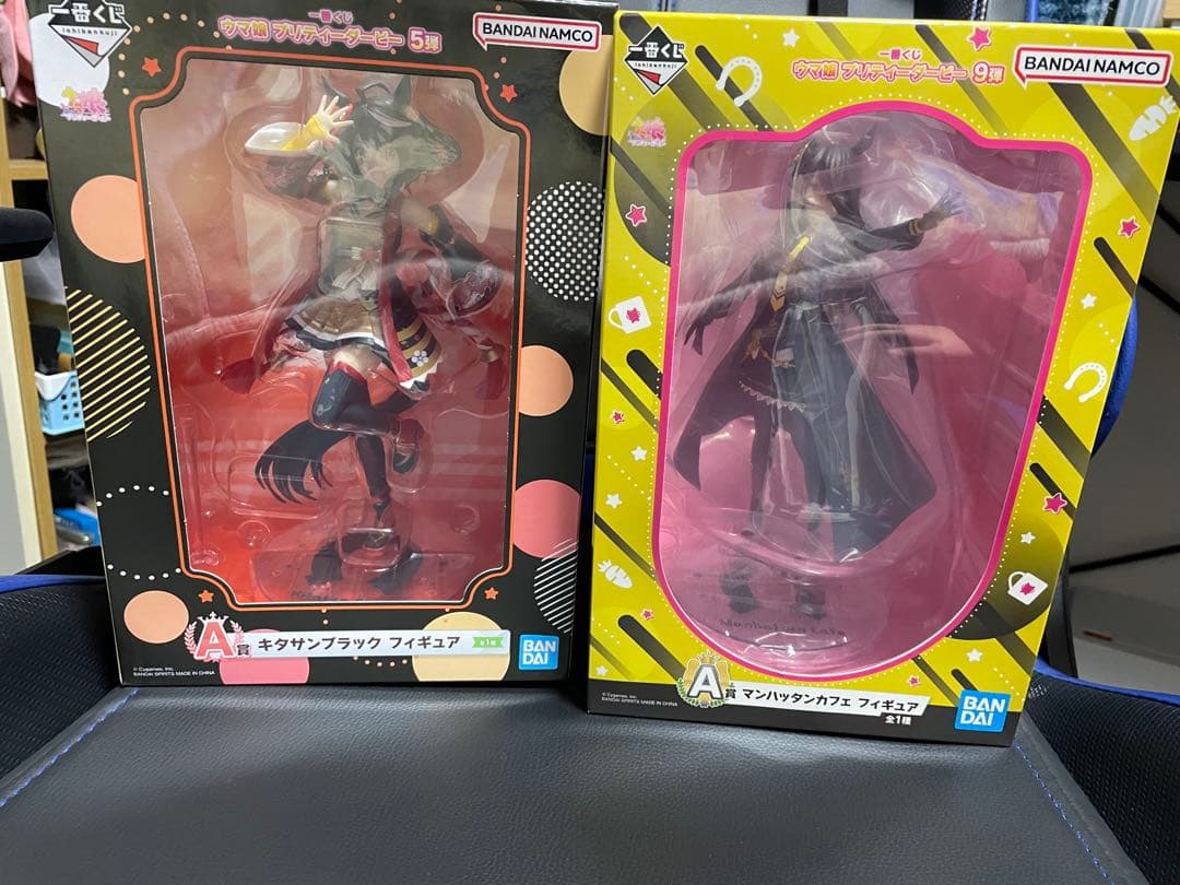 キタサンブラック　マンハッタンカフェ　フィギュア　おまけ