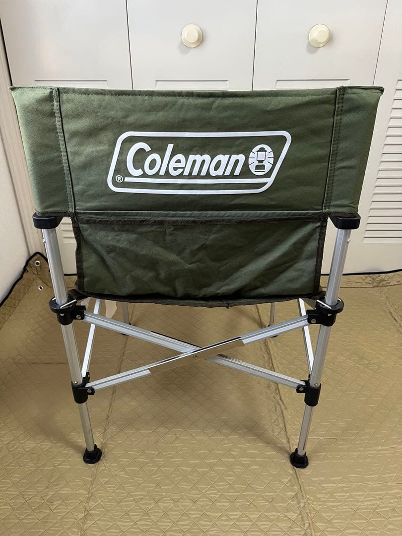 コールマン(Coleman) ツーウェイキャプテンチェア　2脚セット（赤・緑）