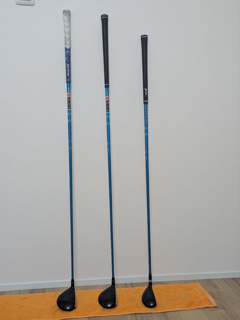 SRIXONフェアウェイウッド+ユーティリティクラブの３本セット