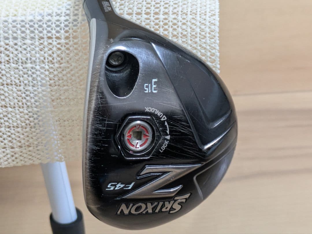 SRIXONフェアウェイウッド+ユーティリティクラブの３本セット